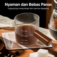 Gambar One Two Cups Gelas Takar Kopi Espresso Measuring Cup Double Spout 90ml - KS65 dari One Two Cups Official Store Kota Administrasi Jakarta Barat 5 Tokopedia