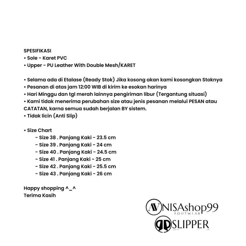 Arashslipper - 2 TITIK KUNING SHB - Promo Sandal Slop Slip On Distro Casual Pria Wanita Dewasa Shoes Sendal 3
