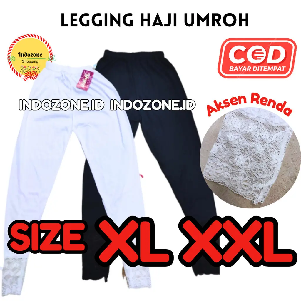 Legging Celana Panjang Renda Haji Umroh