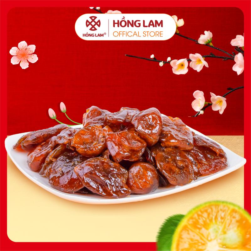 Ô Mai Xí Muội Quất Dẻo Hồng Lam - Vị Chua Ngọt Thơm - Hộp 200g 300g 500g