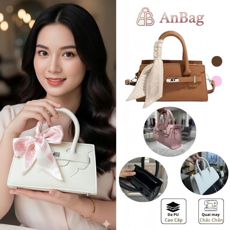 Deal Mở Bán Tặng Khăn Lụa Ngẫu Nhiên Túi Xách Nữ Đeo Vai Đeo Chéo Xách Tay Đi Chơi Đi Tiệc Xu Hướng 2025 Dễ Phối Đồ Size 21 Vừa Đt Promax a21
