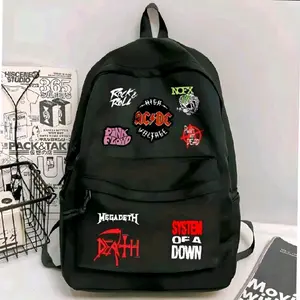 Tas Ransel Distro Fashion BackPack Sekolah SD/SMP/SMA Cocok Juga Untuk Jalan" Cowo Sekolah Pria/Wanita Punggung Unisex tas gendong Hitam Kece perempuan laki" laptop
