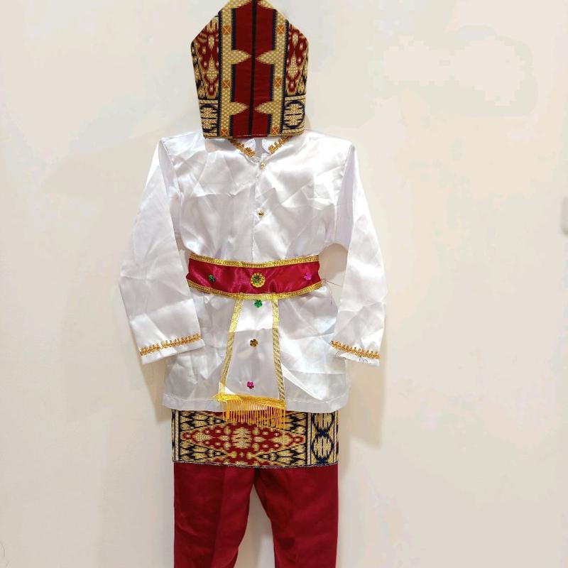 Baju Adat Lampung Anak TK SD Laki Perempuan Cewek Cowok 3