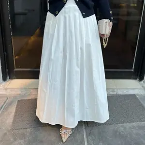 Lucya Skirt by Keenohel | Rok Panjang Casual | Rok Katun | Korean Loose Maxi | Rok Korean Style | A Line Skirt