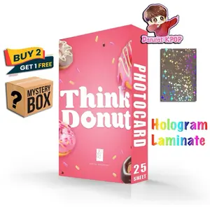 [Think Donut] darurat.kpop Photocard Jkt48 think donut 1 set isi 25 laminasi dan gambar 2 sisi Foto