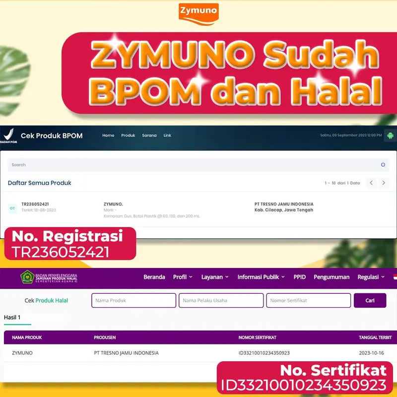 Madu Zymuno Original - 200ml/Botol - Bahan Alami, Organik, Halal & BPOM Herbal 2