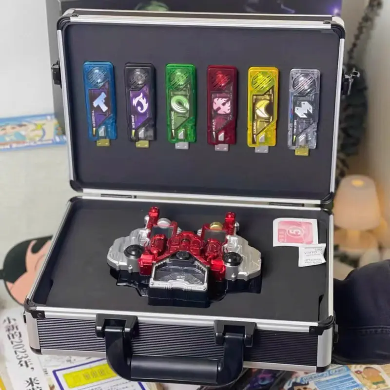 ĐỒ CHƠI THẮT LƯNG COSPLAY W SIÊU NHÂN KAMEN RAIDER ZI-O HENSHIN,SƯU TẦM TRANG TRÍ,QUÀ TẶNG,CÓ LED KÈM NHẠC 1