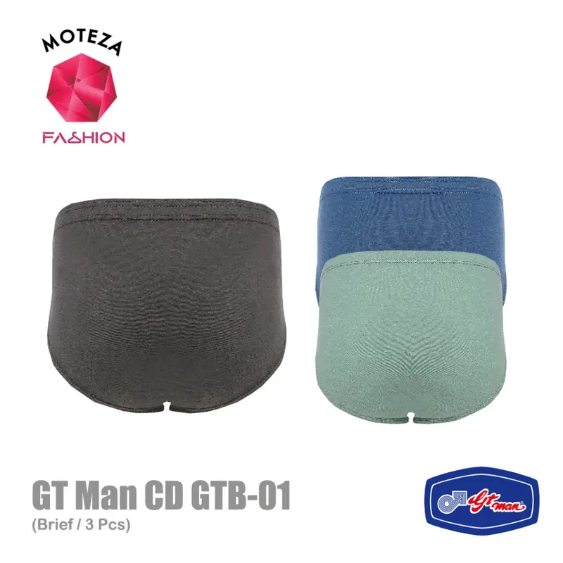 GT Man GTB01 - Celana Dalam Mini Brief Pria -  Isi 3 4
