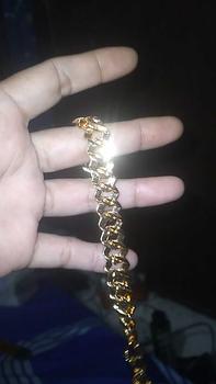 Product Review of gelang sisik naga Titanium bonus cincin permata satu anti karat anti luntur from d**1 0