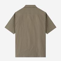 Gambar TENUE Kemeja Poplin Camp Collar Lengan Pendek - Moss Green Stripes - L dari Tenue de Attire Kota Administrasi Jakarta Selatan 5 Tokopedia