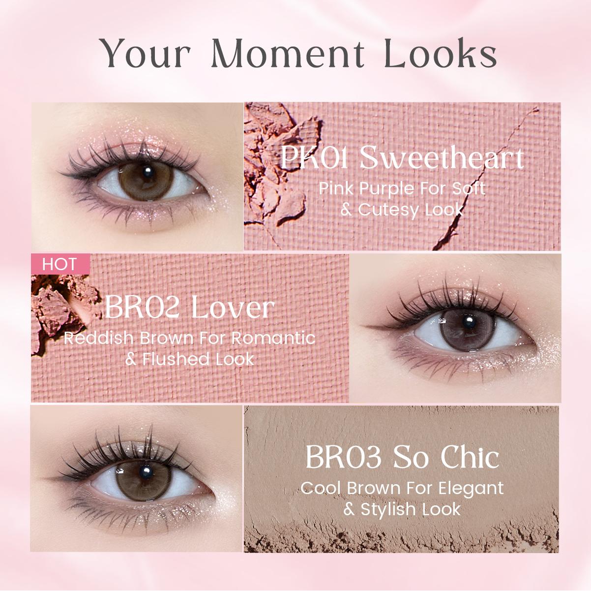 [Trend Setter Bundle] Focallure Makeup Set Eyeshadow Palette & Facial Shaping Palette & Shine Lip Tint & Eyebrow Cream & Gel