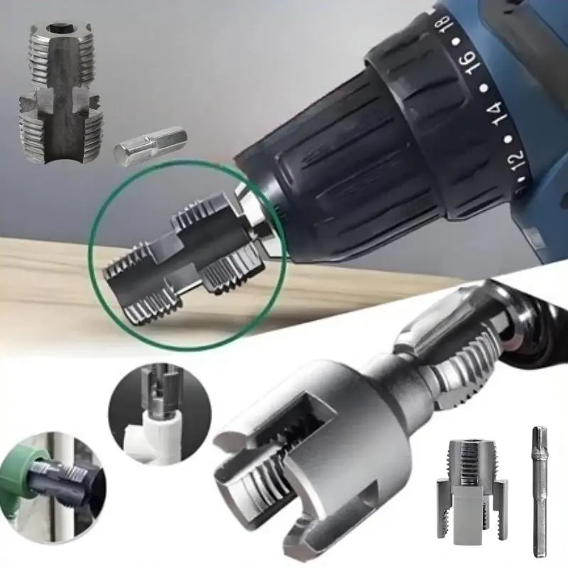 Alat Senai Pipa 1/2" 3/4" Alat Pembuka Drat Pipa Pvc Ulir Dies Pipa / Threading Pipe - Alat Ulir Pipa Besi Galvanis Praktis