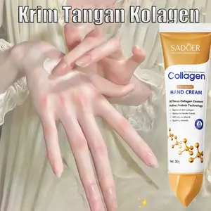 krim tangan Pemutih Hand Cream collagen Tangan keriput dan kasar Collagen Whitening Hand Cream Moisturizing hand krim pelembut tangan kering dan keriput cream tangan dan kaki keriput dan kasar Whitening Pelembab Anti Kering