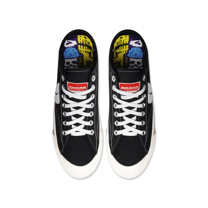 Diskon Dorks - Metro Low Black Sepatu Sneakers Casual Pria Wanita 3