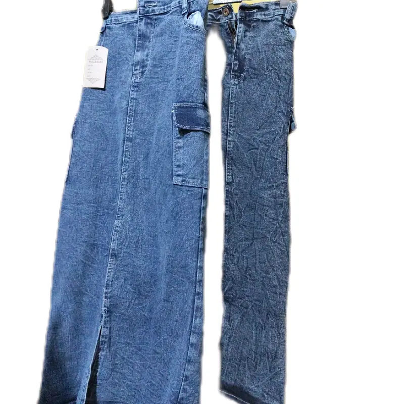 Rok jean span cargo strit 3