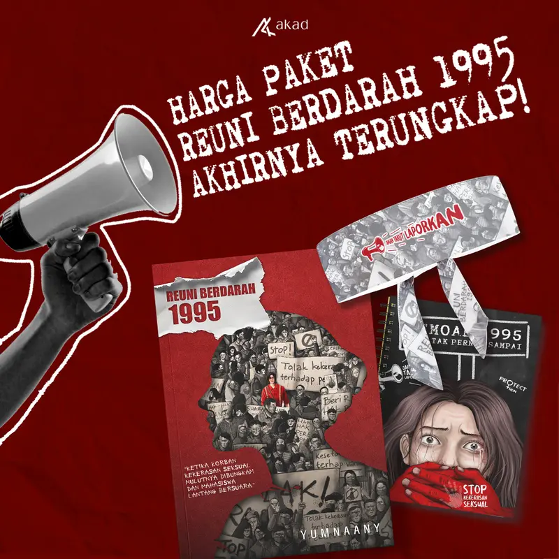 Product Introduction of Batch 2 Buku Novel Reuni Berdarah 1995 -Akad - Bumi Fiksi 0