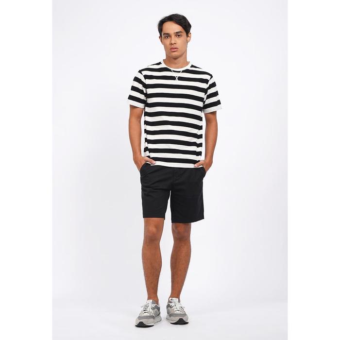 Gambar EXECUTIVE Slim Fit Short Chinos Pants 1-SPICRT126B478 Black - BLACK, M dari Executive Indonesia Kota Bekasi Tokopedia
