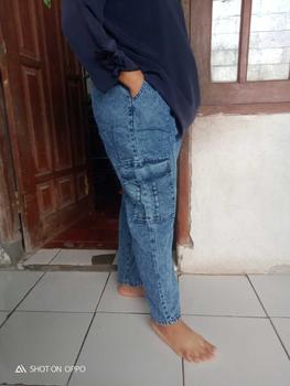 Product Review of CELANA BAGGY JEANS CARGO MODEL TERBARU KEKINIAN SIZE STANDAR DAN JUMBO from k**a q**a 0