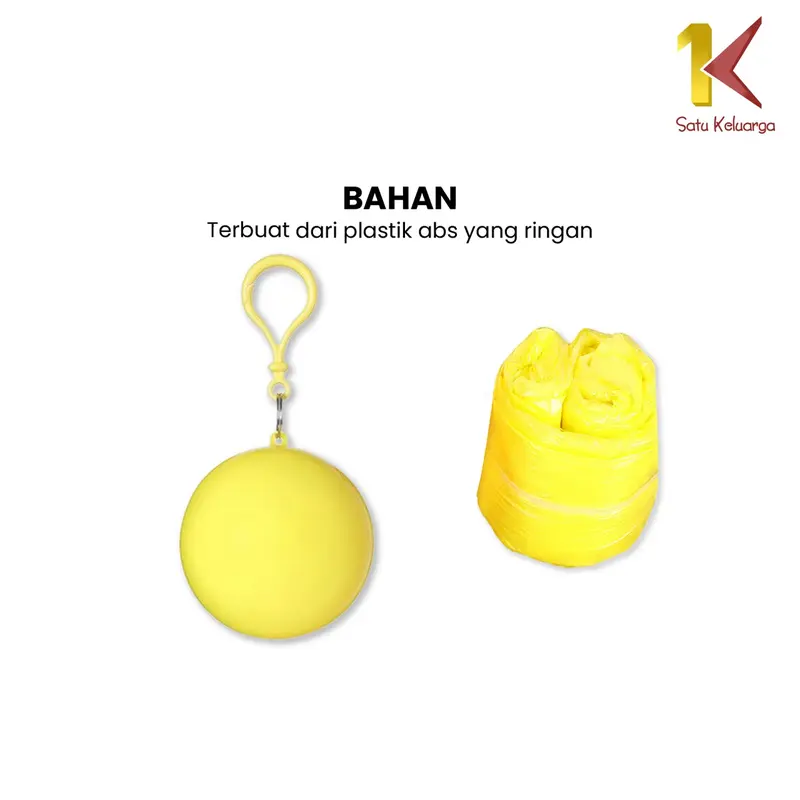 [COD] SK C853 Jas Hujan Bola Plastik Gantung Warna Warni Anti Air Portable Import Dapat digunakan kembali Tahan air 7