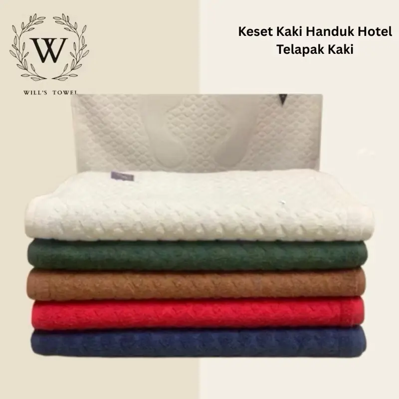 Keset Kaki Invicta 45x70 Embos Telapak Kaki 1