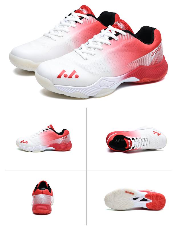 Product Introduction of New Original LEFUS Men Women Badminton Tennis Shoes for Women Pickleball Shoes Squash Volleyball Lace-up Sneakers for Indoor Outdoor Court Training Cushioning Table Tennis Sneakers 12