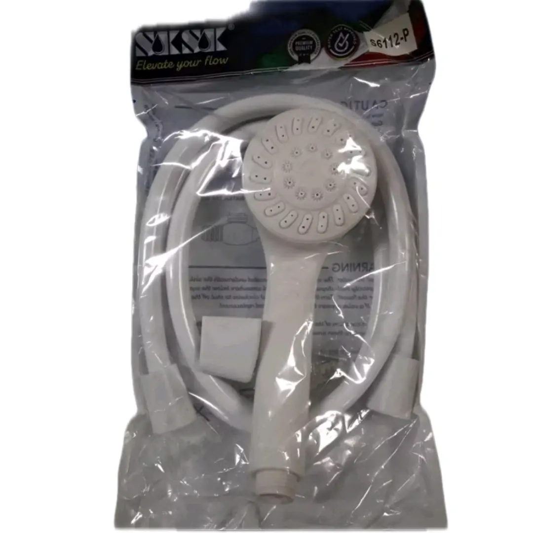 SKSK Hand Shower Mandi Plastik Putih Termurah / Shower Mandi PVC Putih Murah