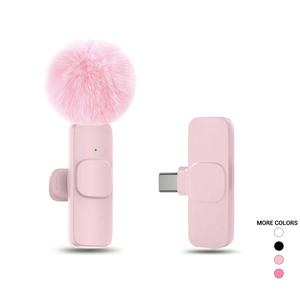 Micrófono de solapa inalámbrico profesional, Micrófono inalámbrico recargable por USB, Micrófono de solapa de Plug-Play para grabación de video, enseñanza, entrevistas, podcast