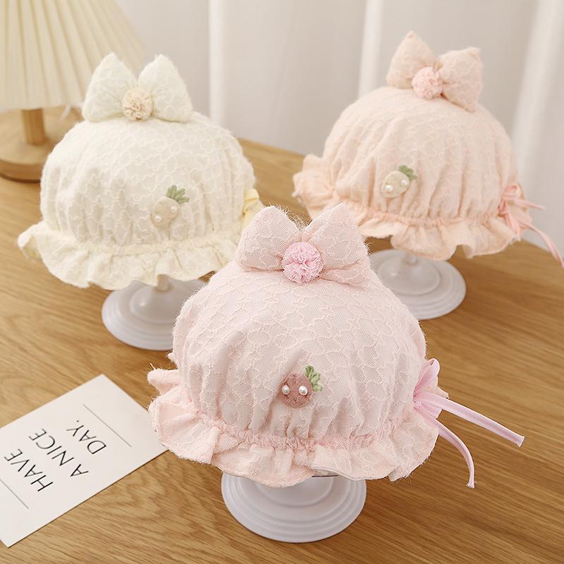  Mũ Xô Đáng Yêu Cho Bé Mũ Ngư Dân Có Nơ Ngọt Ngào Mũ Mùa Xuân Cho Trẻ Sơ Sinh Công Chúa Dễ Thương Chống Nắng Cho Bé Gái 