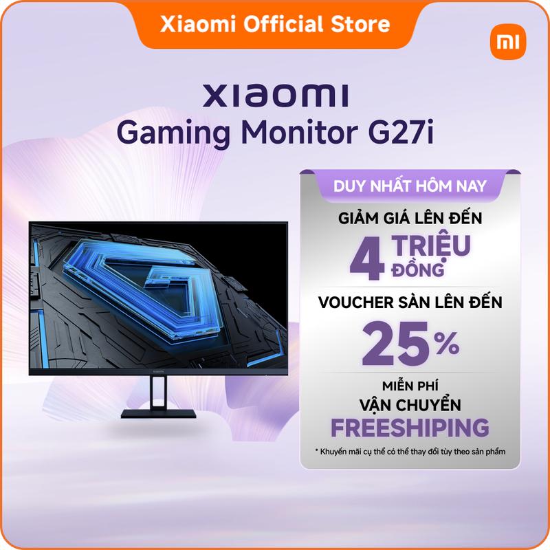 Màn Hình Xiaomi Gaming Monitor G27i LCD IPS nhanh | Tốc độ làm mới cao 165Hz | GTG 1ms