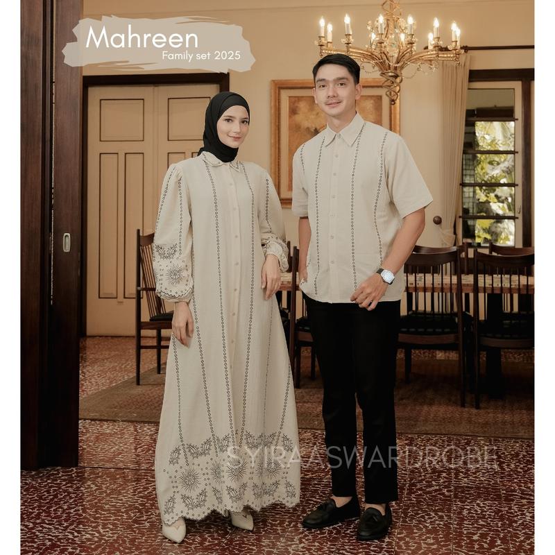 Syiraaswardrobe | Mahreen Family Series - Warna Beige 4