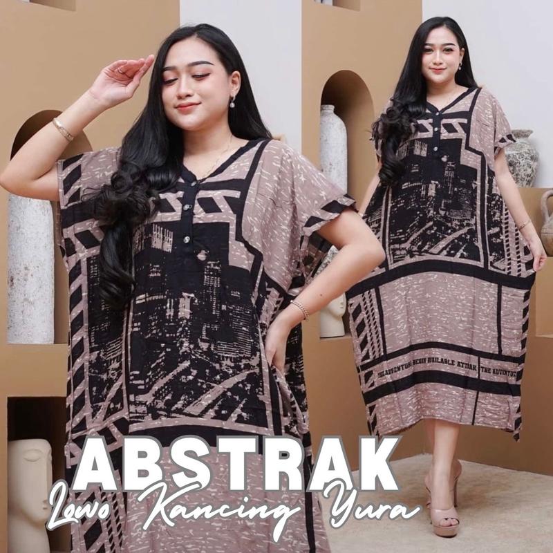 Paket Hemat Daster Lowo Yura Jumbo Wanita Fit XXXL Busui Bumil Ld 130 Cm Terbaru Nyaman Bahan  Rayon 2