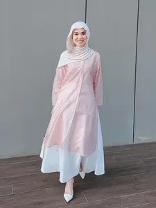 Ishana Seba Tunik Kancing Tencel Lyocell