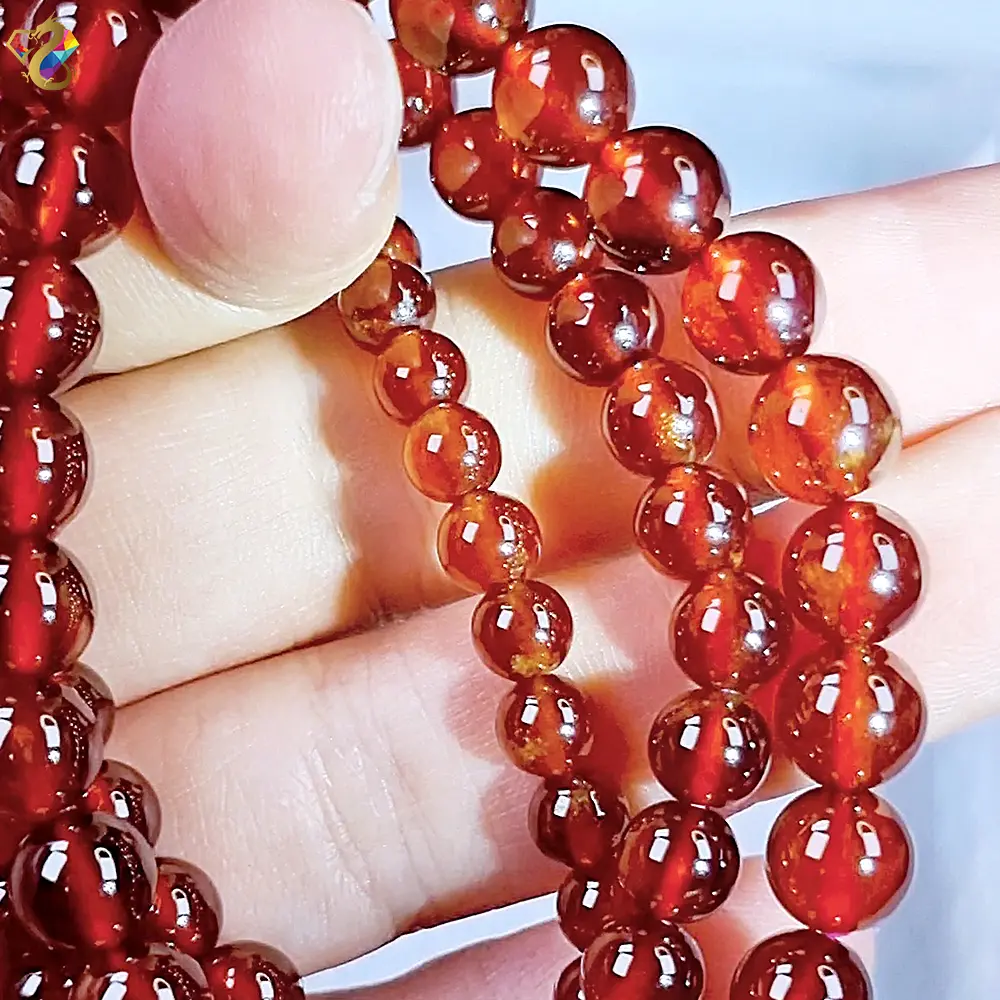 Super Premium Grade Spessartite Garnet Bracelet