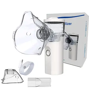 Mesh Nebulizer Portable Alat Terapi Pernapasan Asma Handheld Nebulizer Inhaler Atomizer Anak