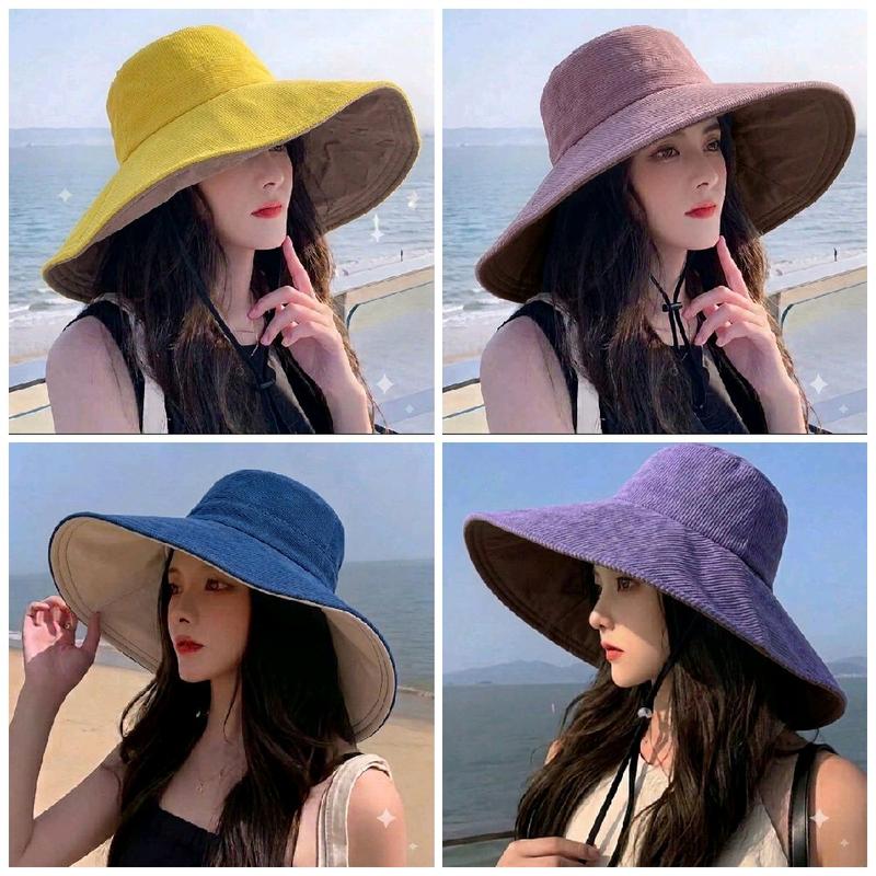 (lót vành phối màu ngẫu nhiên) Nón Thời Trang Vành To Đại Đi Chơi,Đi Du Lịch,Đội Thời Trang Điệu Đà Xinh xắn.