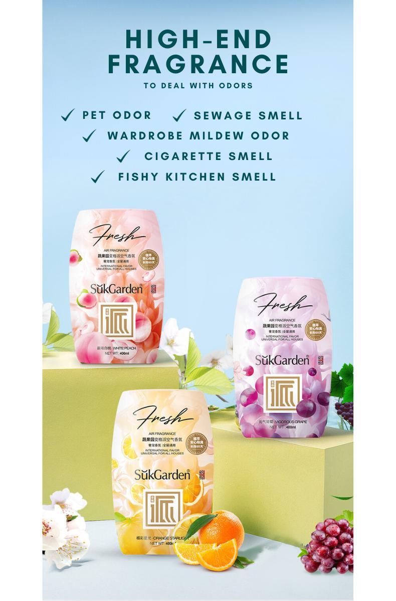 Product Introduction of [MegaMart.sg] SukGarden Enchanting Air Fragrance Aroma Freshener 400ML 9