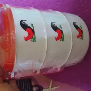 Rantang Susun 2 3 4 Plastik Bulat / Rantang Plastik Ayam Piknik / Rantang Hampers Souvenir Hajatan