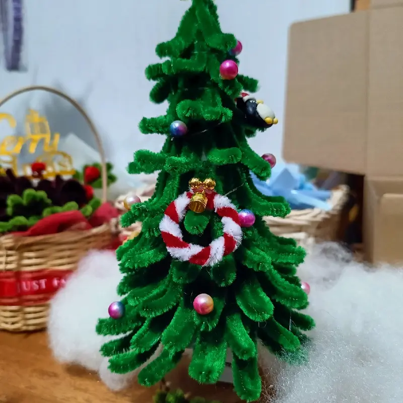 PAKET GIFT HAMPERS NATAL pipe cleaner, boneka dan papan akrilik Souvenir dan Hadiah Natal 2