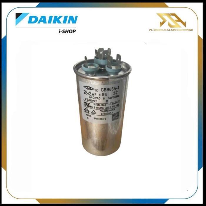 Gambar Capacitor AC DAIKIN RP25AV14 dari Sinergi Jaya AC Kota Administrasi Jakarta Barat Tokopedia