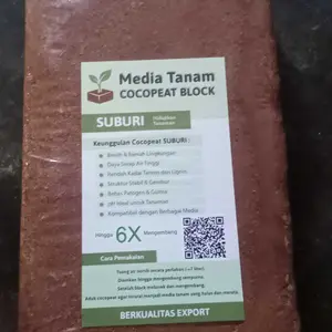 Suburi - Cocopeat Block 1Kg Media Tanam Organik Serbuk Kelapa Tanpa Kimia