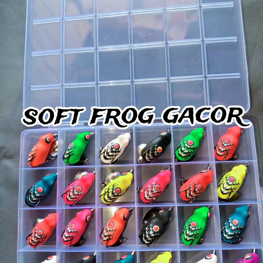 umpan pancing 1 pcs lure soft frog gacor 3 cm