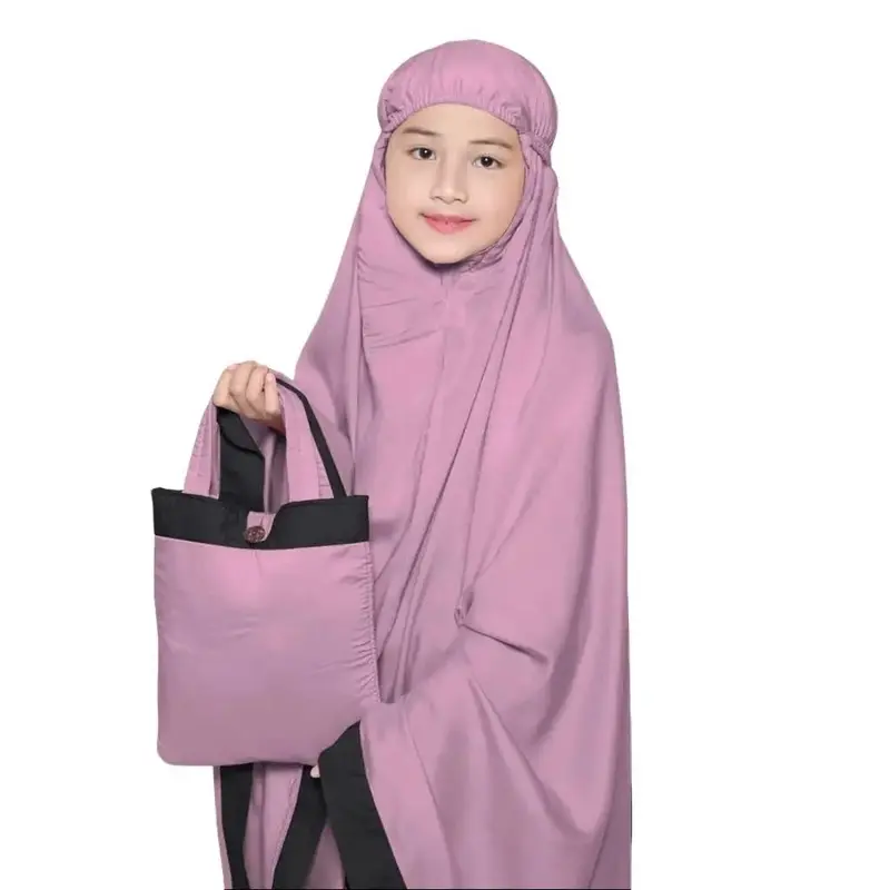 Mukena Anak Tanggung Kombinasi Twotone Salwa Untuk Kisaran 5th - 13th, Mukenah Cantik Bahan Hyget Terbaru 2025 Remaja Muslim 1