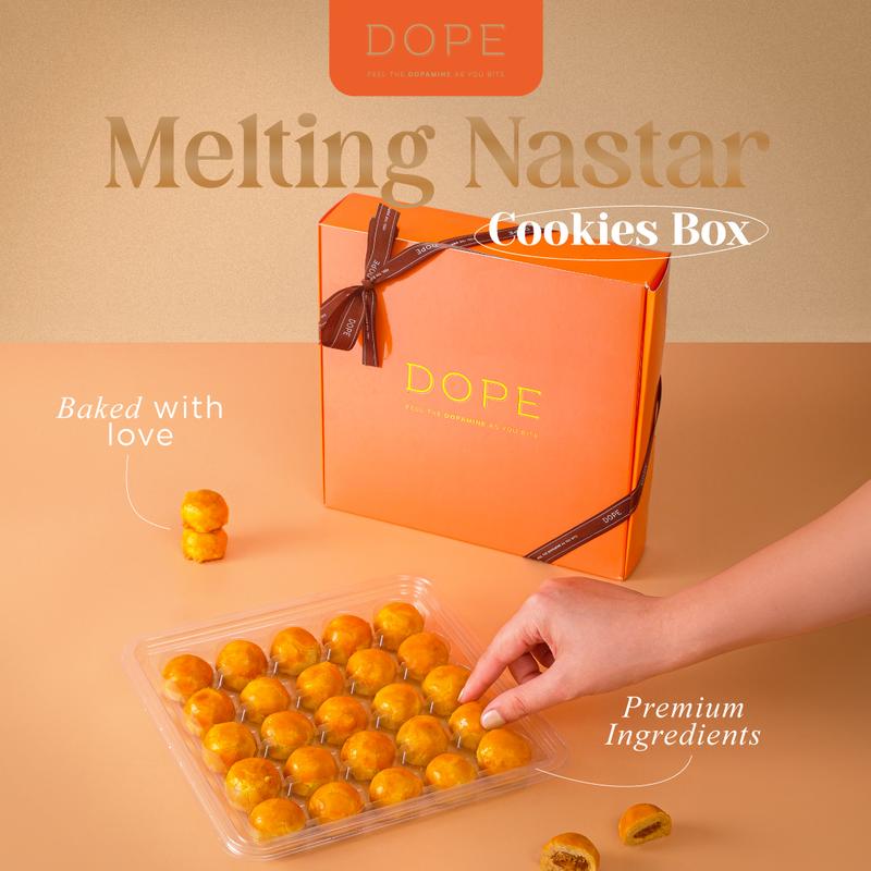 DOPE Nastar Box / Melting Nastar Wijsman Keju / Nastar / Kue Kering Premium Camilan / Kue Kering Nastar Keju Lembut 1