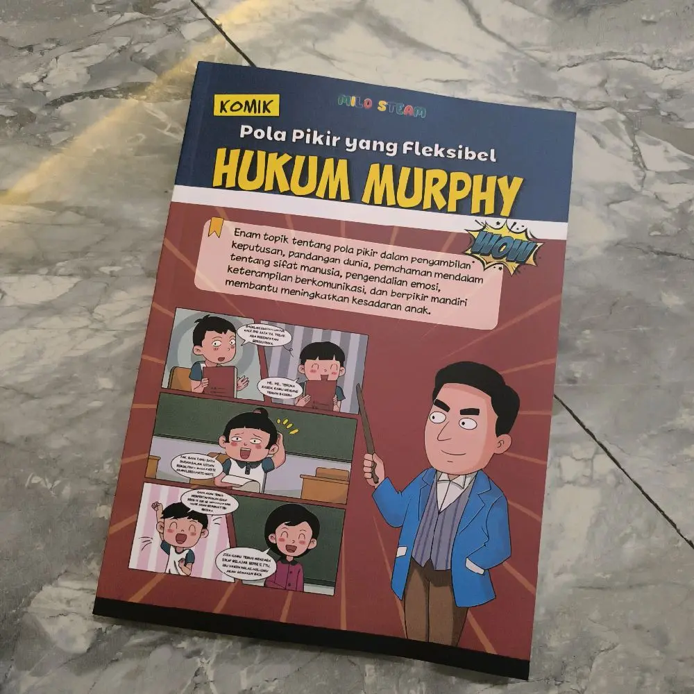 Komik Pola Pikir yang Fleksibel Hukum Murphy