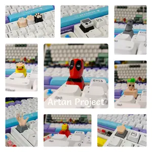 Keycaps artisan keyboard mechanical banyak karakter