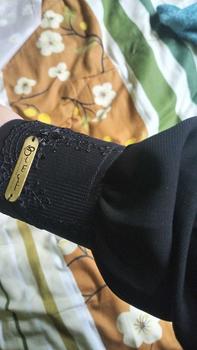 Product Review of Khimar tangan renda hitam manset renda Rezt Jetblack from u**a 2