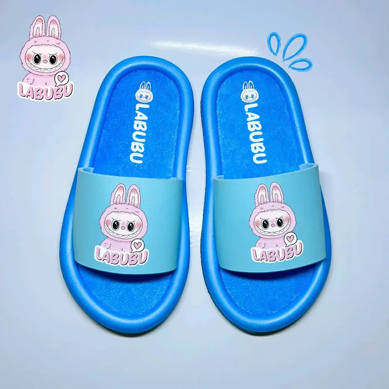 sandal selop anak-anak motif labubu terbaru- Perempuan Kaki 2
