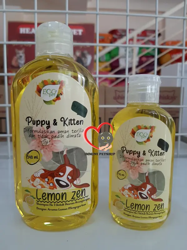 Shampoo Ecopet - Puppy & Kitten 240ml - Shampoo Kucing & Anjing 0
