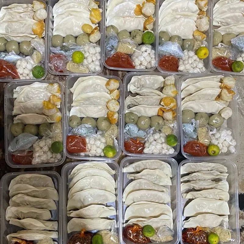 PANGSIT AYAM CILOK KUAH PEDASS FROZEN FOOD makanan instant 0
