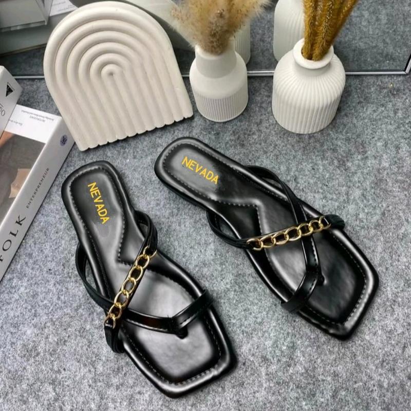 Sendal Wanita Korea Style Empuk Terbaru Model Japit - Cewek 1